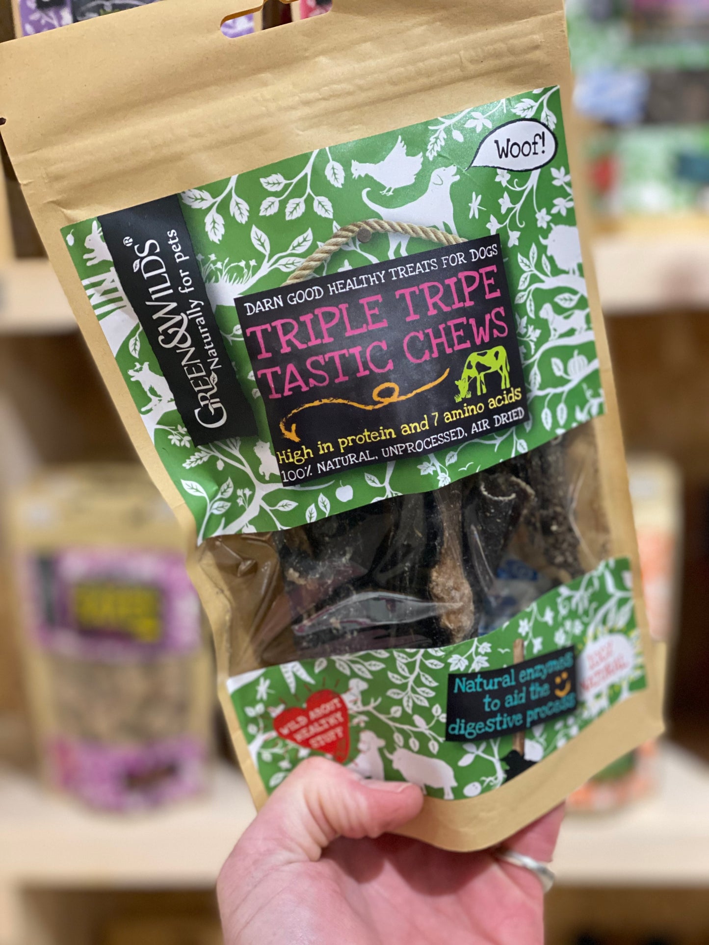 Tripe chews