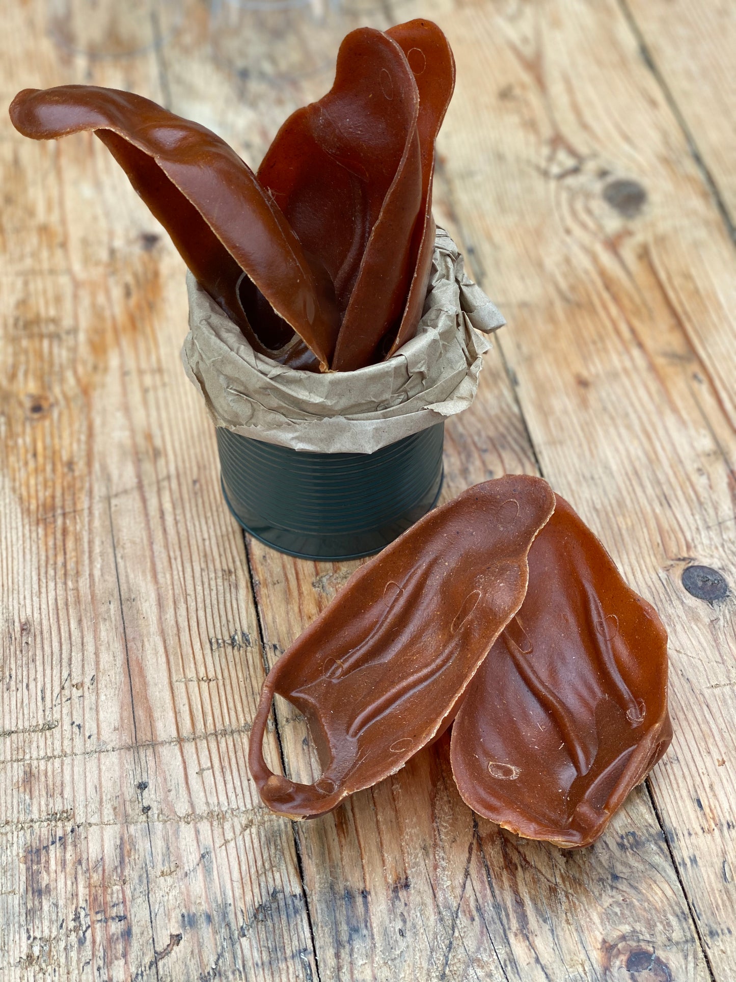 Vegetable “pigs” ear