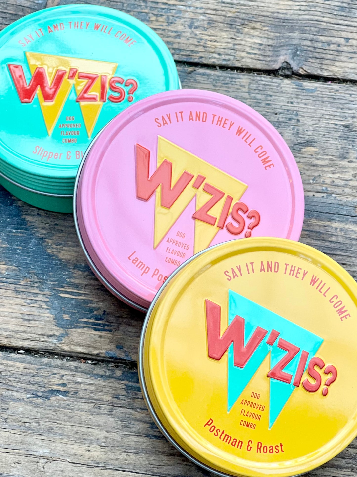 Postman & roast treats (in tin) By W’zis