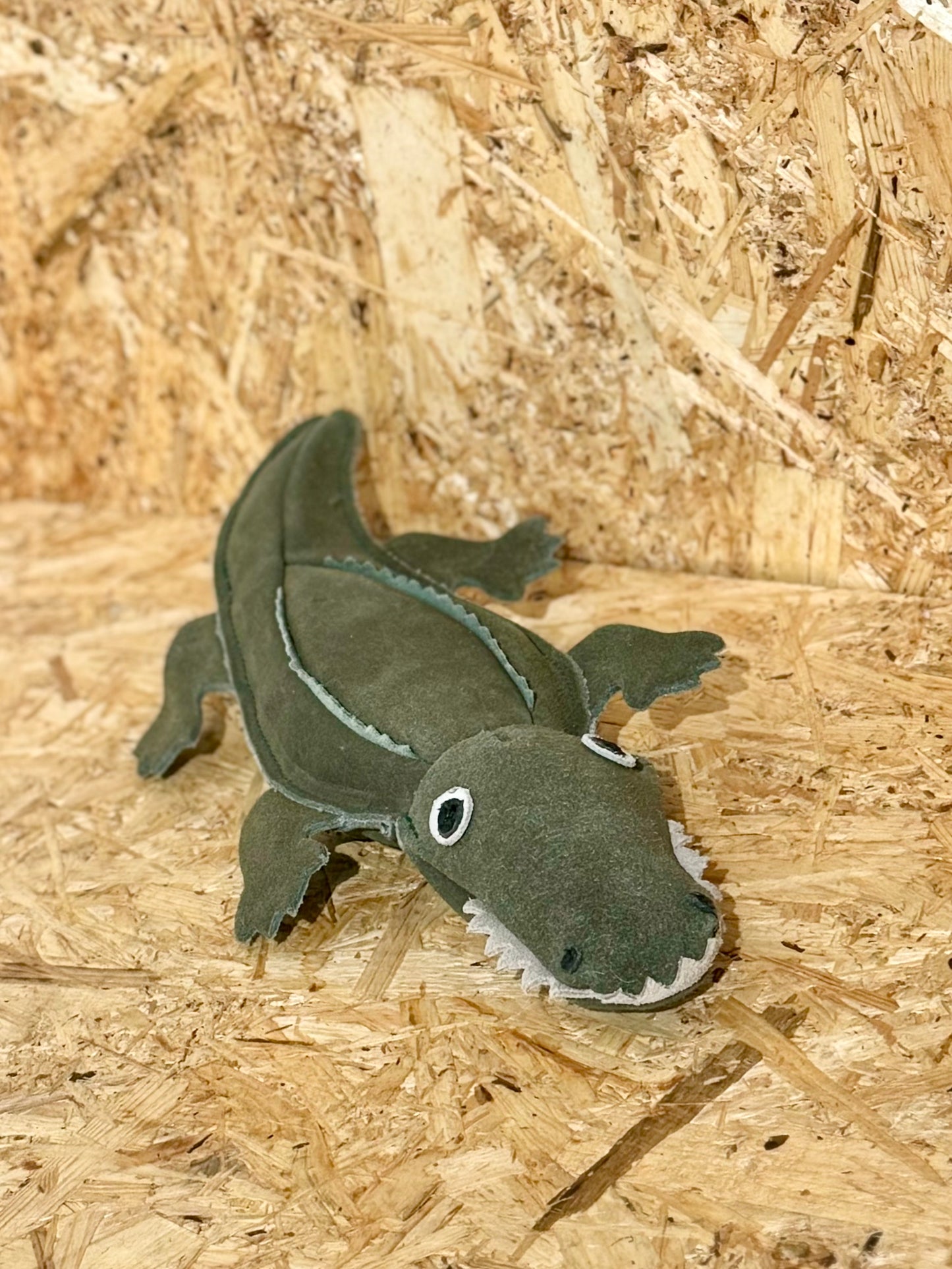 Colin the crocodile eco toy