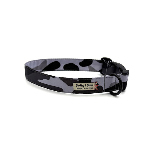 Arctic Camo Print dog collar