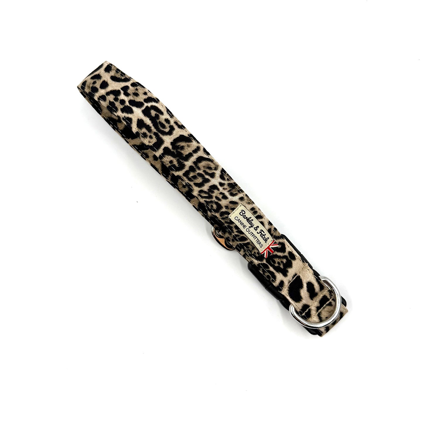 Leopard Print dog collar