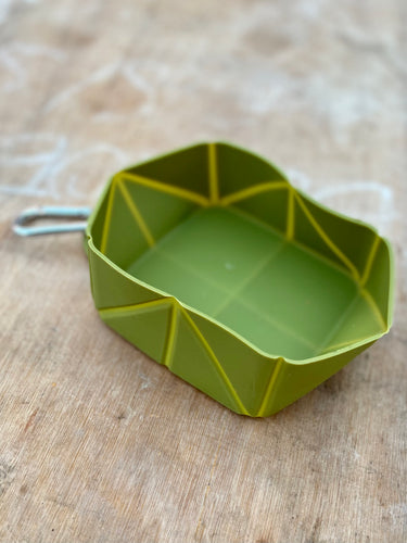 Foldable bowl (green)