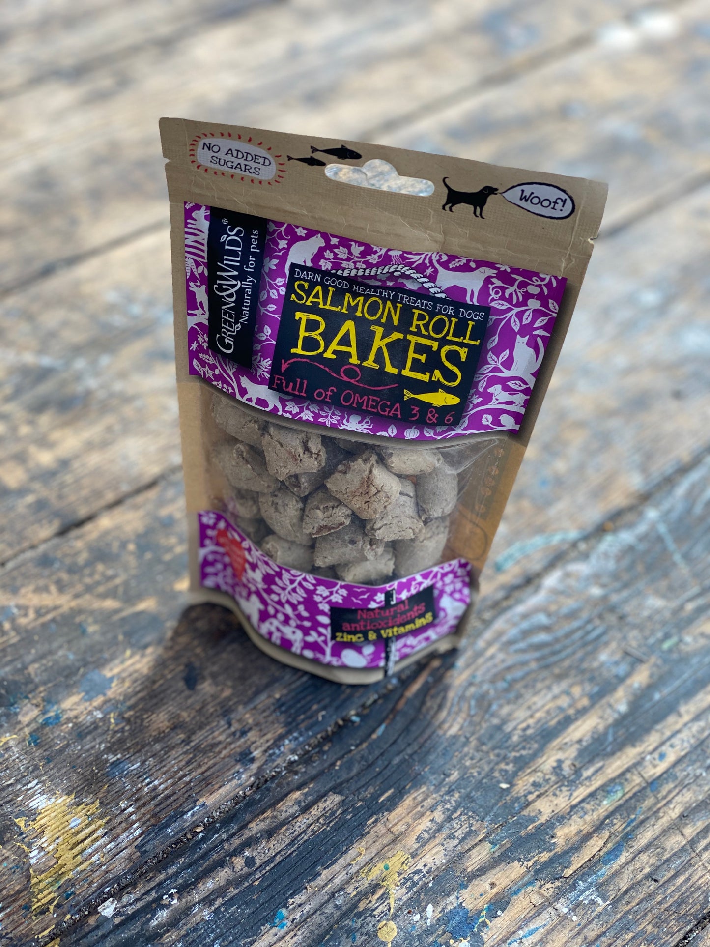Salmon roll bakes from Green & Wilds