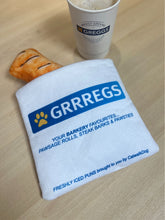 Load image into Gallery viewer, “Grrregs sausage roll” plush toy