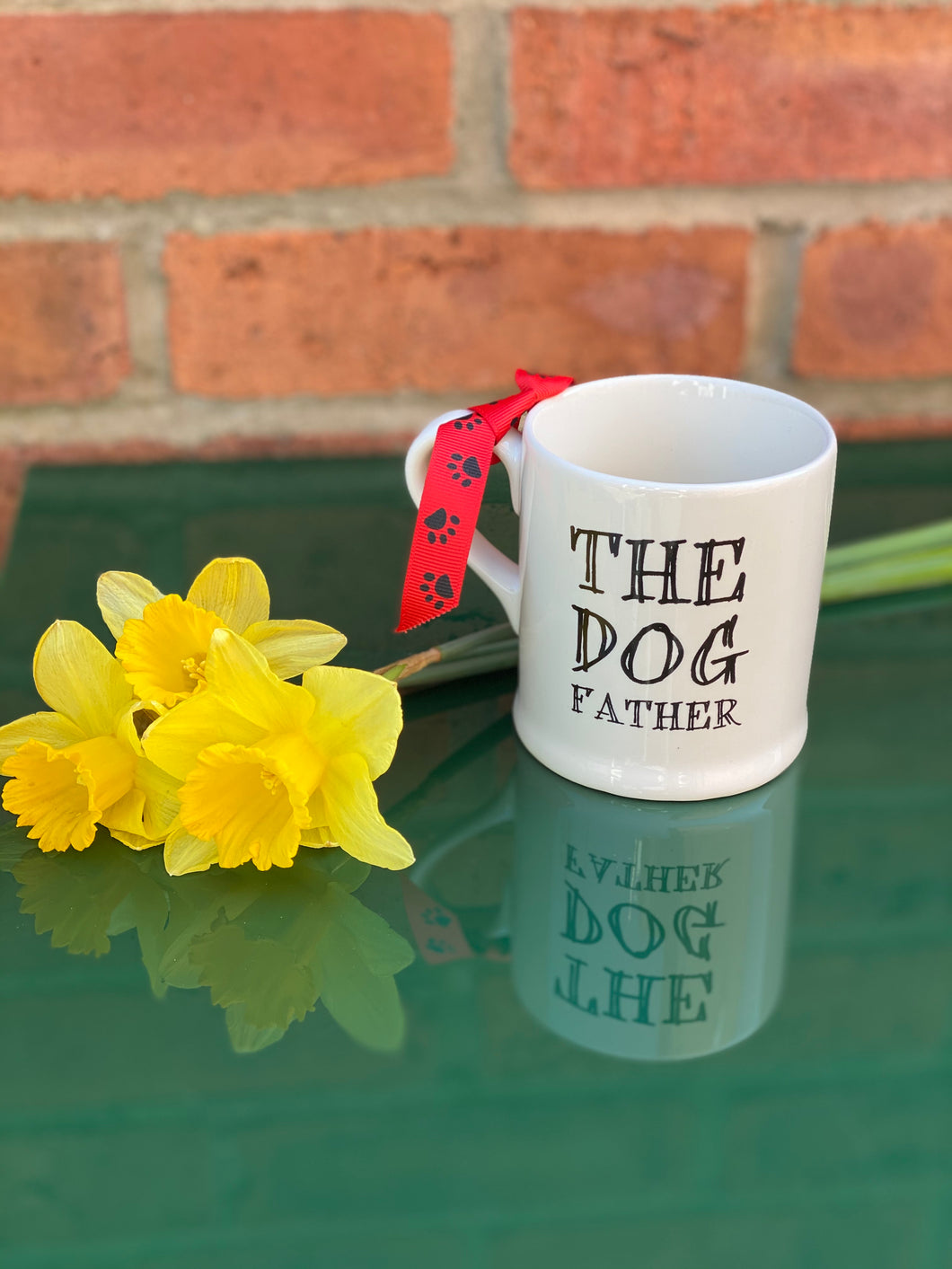 “The dog father” mug