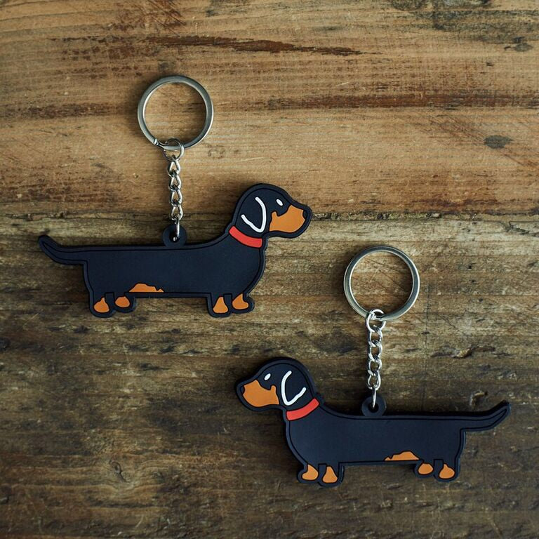 Dachshund key ring by sweet William