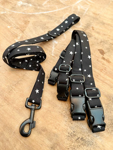 Black stars (leads,collars, harnesses and more)