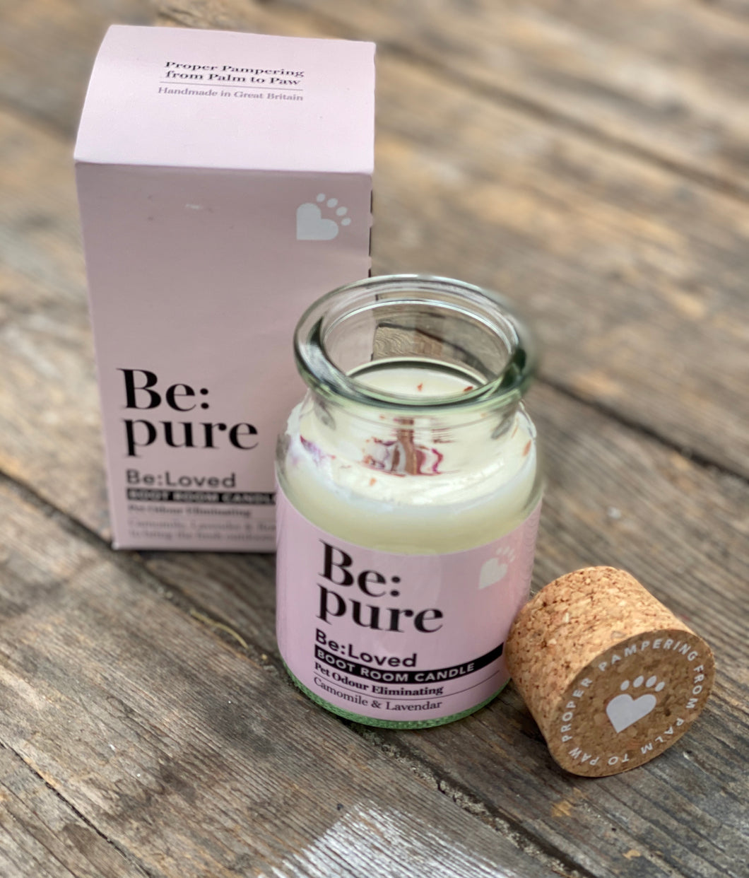 Be:Pure “pet odour” candle