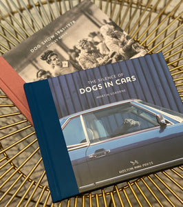 Coffee table book dogs in cars