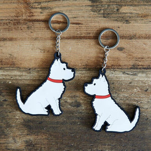 Westie key ring by sweet William