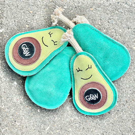 Avocado eco friendly chew toy