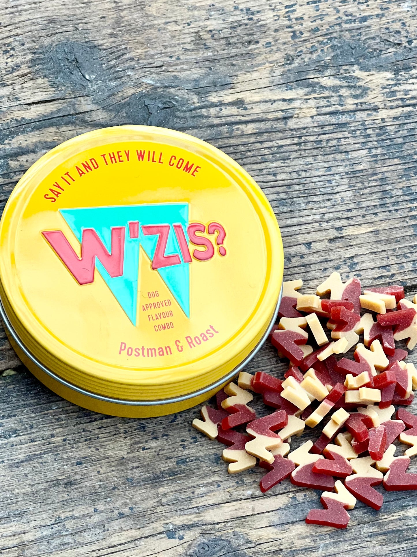 Postman & roast treats (in tin) By W’zis
