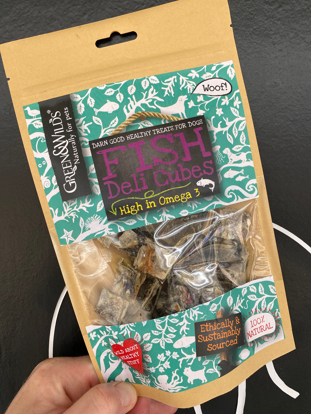 Fish deli cubes from Green & Wilds