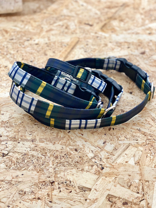 Water resistant tartan (leads,collars, harnesses and more)