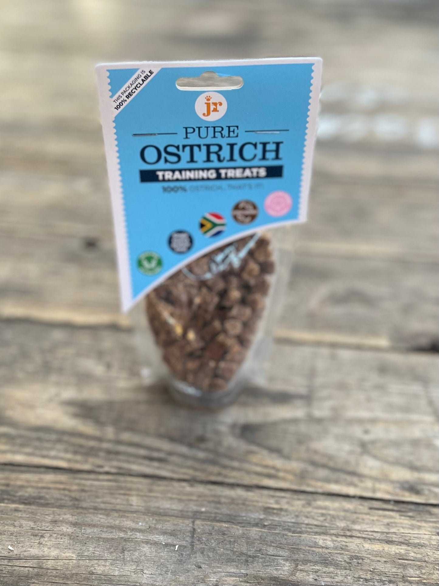 Ostrich training treats
