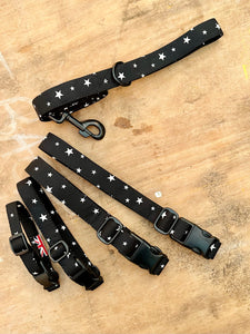 Black stars (leads,collars, harnesses and more)